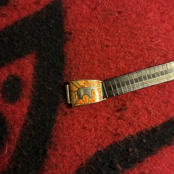 Colorful Inlay watch Bracelet - Picture 5 of 5